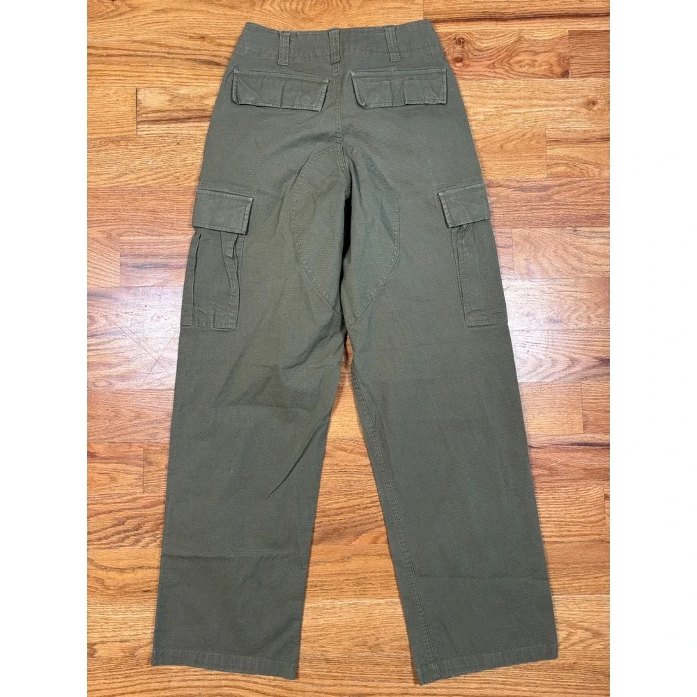 Nike SB Kearny Cargo Pants Men's Size 28x30 Olive Green Canvas Y2K Streetwear